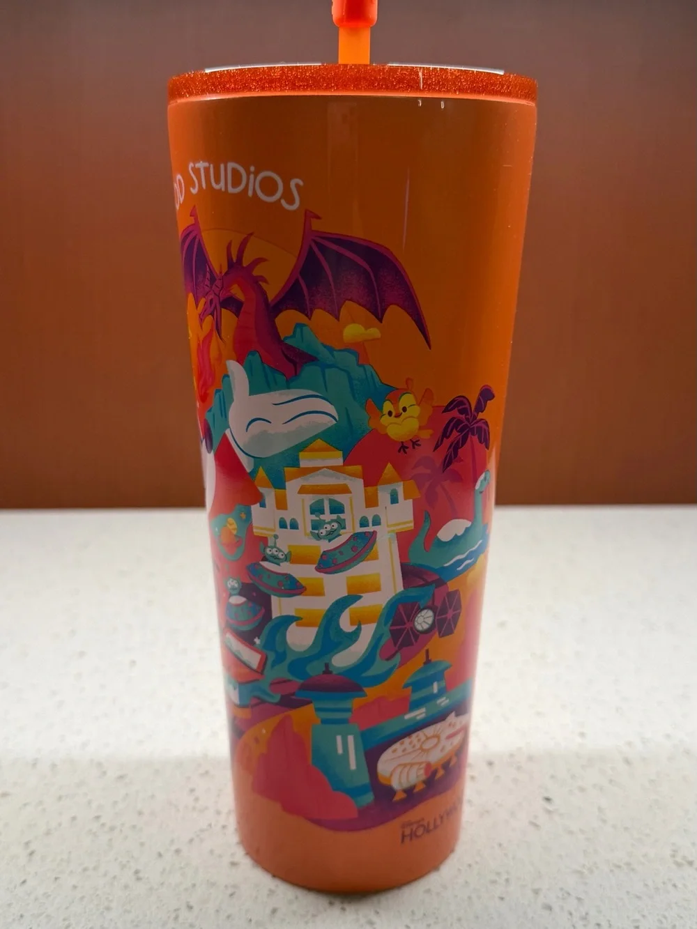 NEW 2026 DISNEY STARBUCKS HOLLYWOOD STUDIOS MICKEY FANTASIA GERTIE TOPER TUMBLER